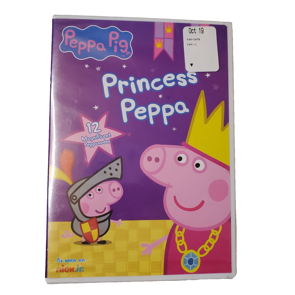 Peppa Pig Princess Peppa DVD Widescreen NEW Homeschool Kids