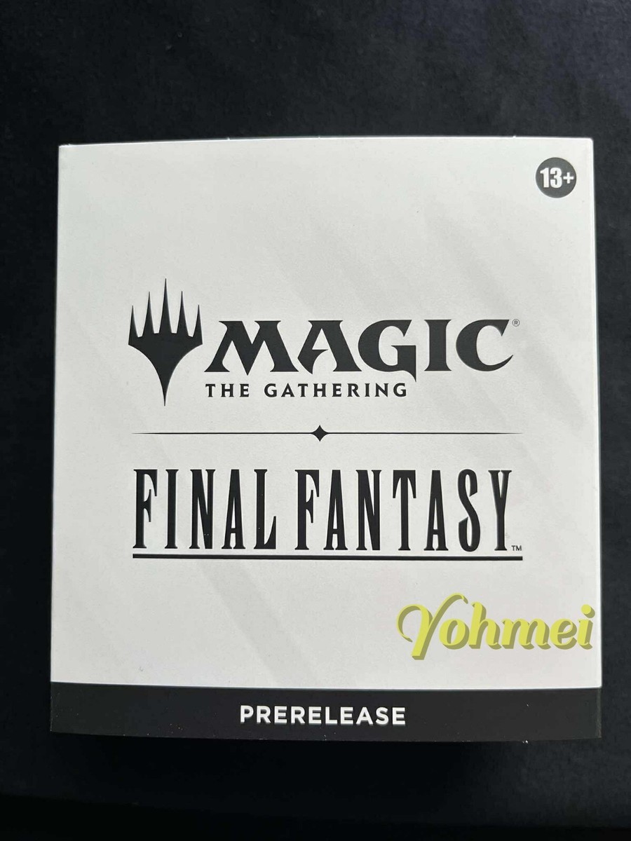 MTG FF Final Fantasy Prerelease Kit - FIN - English EU VERSION