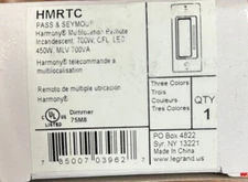 HMRTC Legrand P&S Radiant Multi-Location Remote Dimmer -White/Ivory/Light Almond