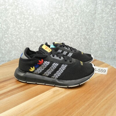 Adidas Swift Run X Sneakers Mens Black Low Top Running Shoes
