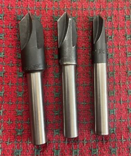 82 Degree COUNTERSINK Set 4 Flute LSi USA 🇺🇸 3pc 3/4 1/2 3/8