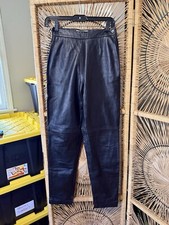 Margaret Godfrey leather Pants sz 4 EUC