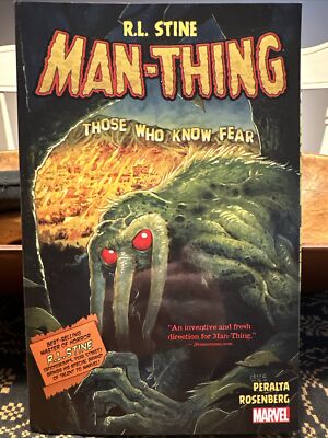 Man-Thing by R.L. Stine - Paperback By Stine, R.L. - VG Goosebumps
