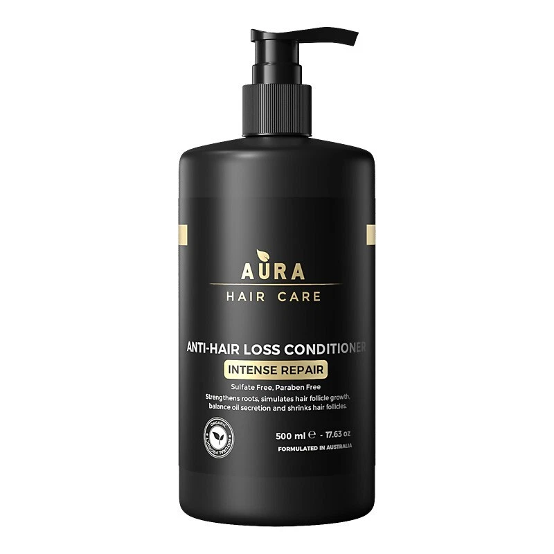 Aura Hair Care xampu e condicionador reparador antiqueda de cabelo 500ml antiqueda de cabelo - Imagem 2 de 3