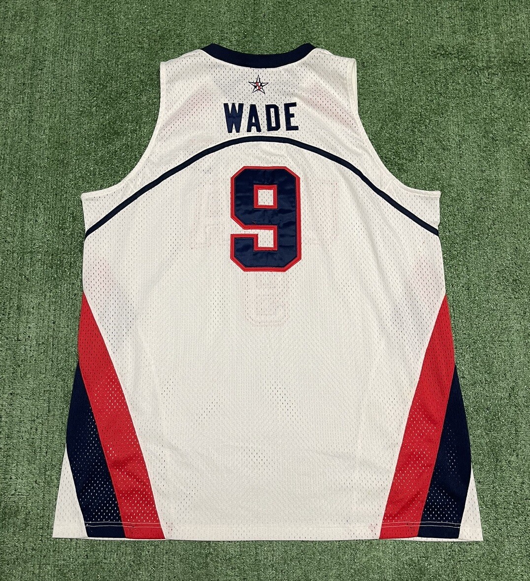 Nike Team USA Olympic Basketball Jersey Dwyane Wade Size 2XL White
