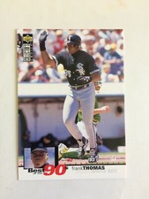 1995 Upper Deck Collector's Choice Best Of The 90's Frank Thomas #64