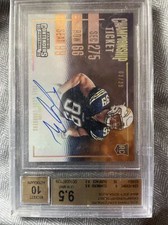 Joey Bosa 2016 Panini Contenders Championship Ticket Auto #/25 RC BGS 9.5