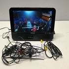 Philips Portable Dvd Player Model Pd9016/37, With Cords Tested Working
