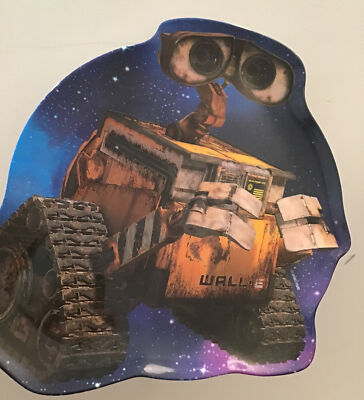 Disney Store Shaped Wall-e Dinner Food Plastic Plate
