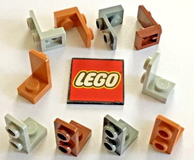 LEGO UP Halterung Platte 1x1 mit 1x2 UP (8er Pack) Design ID 73825