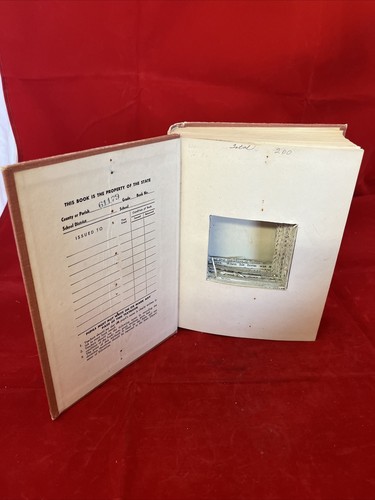 Hidden Compartment Real Book Hide A Book Cut Out Middle Unique School Text Book 