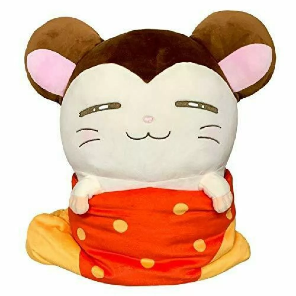 Hamtaro Snoozer Official Big Plush cushion Sanei Size | eBay