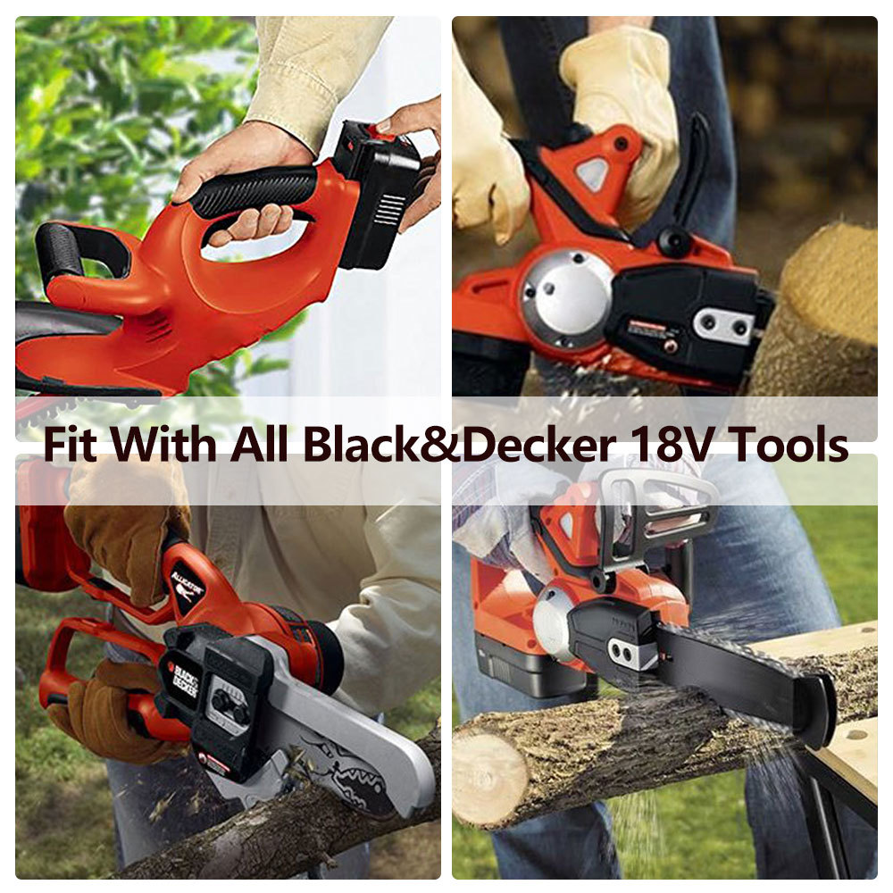 2X FOR BLACK+DECKER 18V NiMH Battery HPB18OPE2 Power Tools NST2018