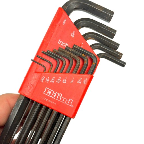38 Pcs Eklind 22 L Key Ball End Hex Key Set Range 0.05 in to 3/8 in, Made in USA - Picture 2 of 4