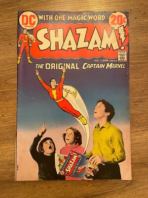 Shazam # 2 FN/VF DC Bronze Age Comic Book Captain Marvel CC Beck 20 J264