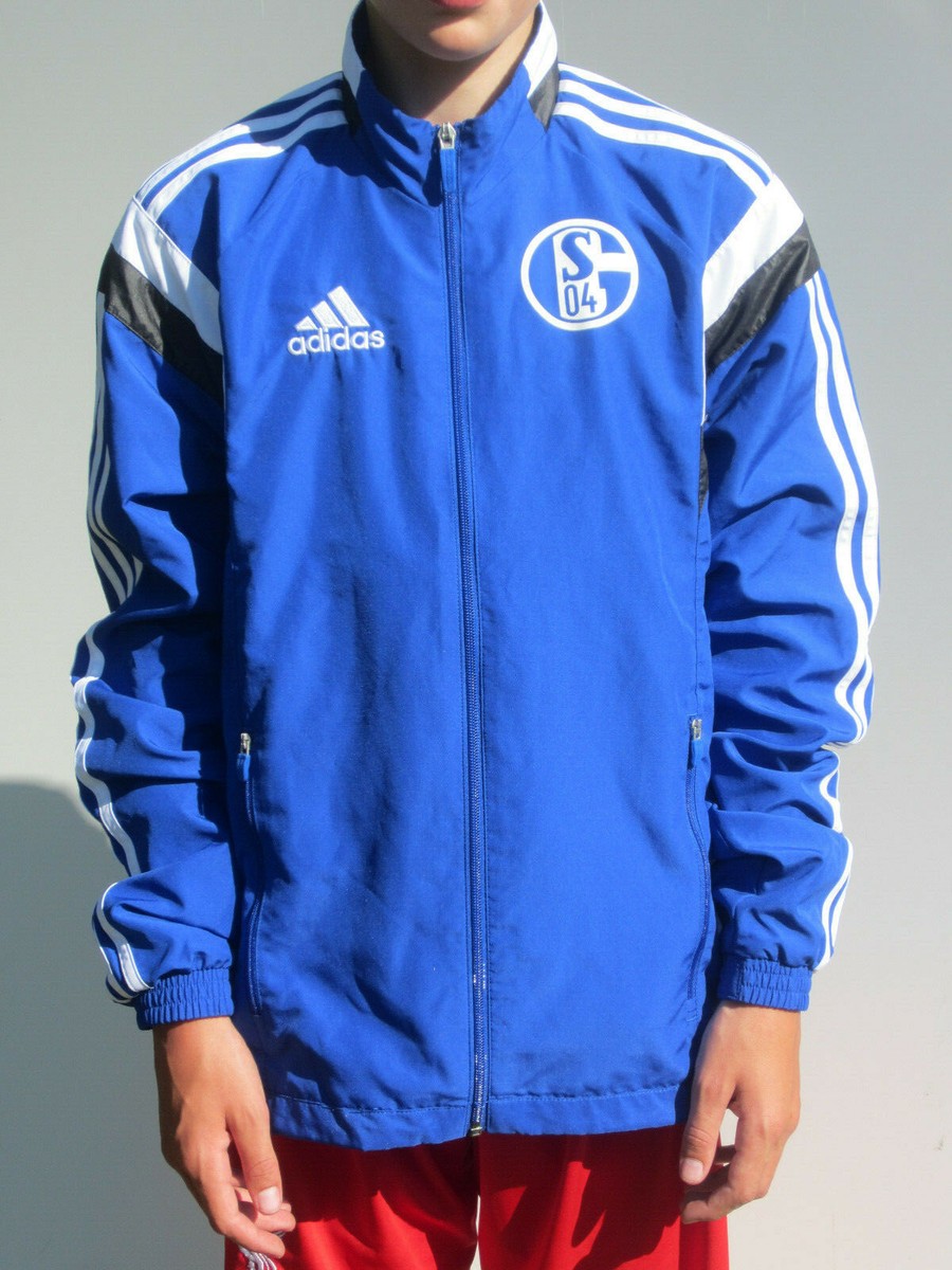 Track Jacket Schalke Retro Jacke Schalke Jacke Schalke Regenjacke