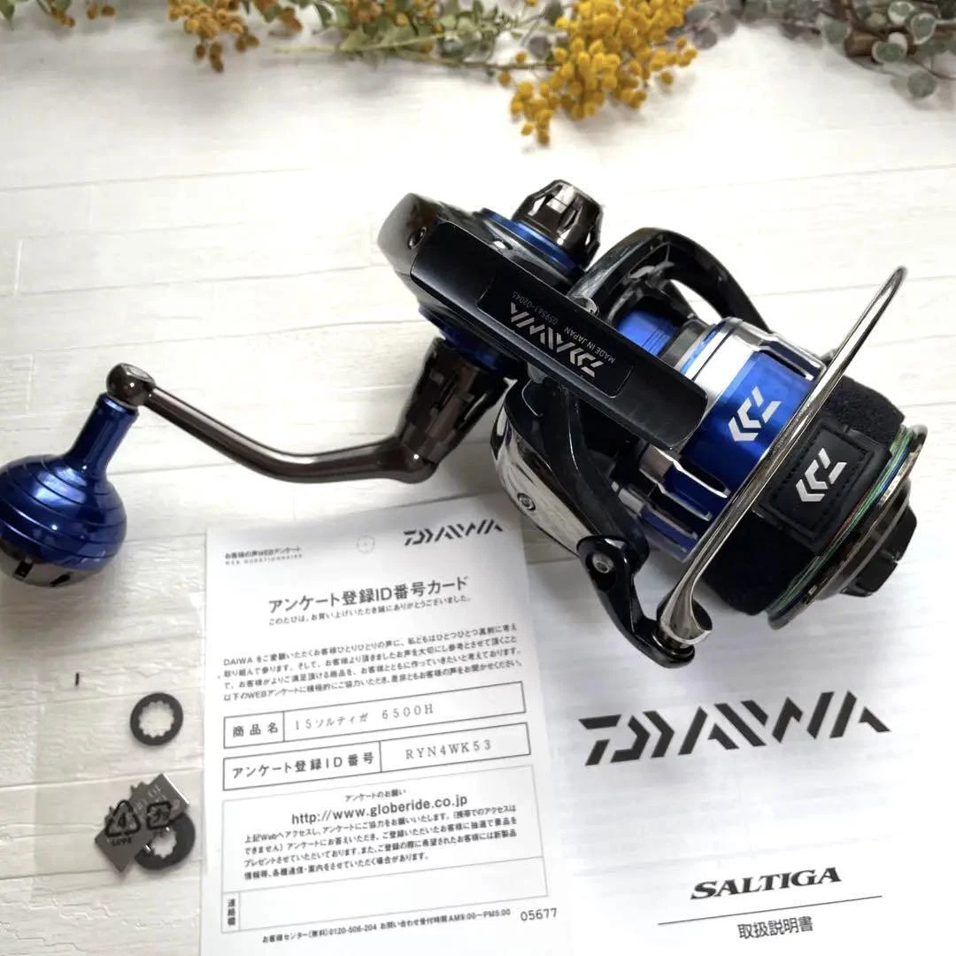 DAIWA 15 SALTIGA 6500H Spinning reel for big game from Japan