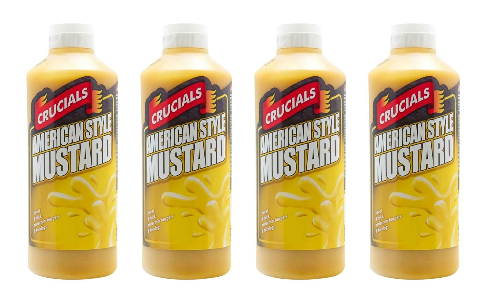 2 X Crucials (Burger Sauce & BBQ Sauce) - 500ml (free Burger Seasoning Mix