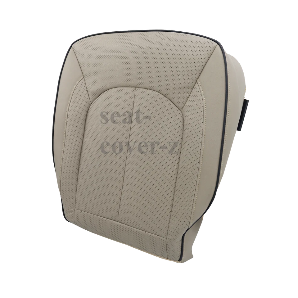 For 2017-2019 Chrysler Pacifica Driver Passenger Side Bottom Leather Cover Beige Foto 4 de 4