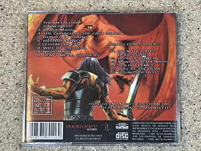 Iron Angel Hellish Crossfire Cd 2004 Mint | eBay