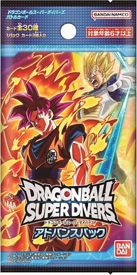 Dragon Ball Super Divers Advance pack Sealed BOX in Japanese from Japan NEW