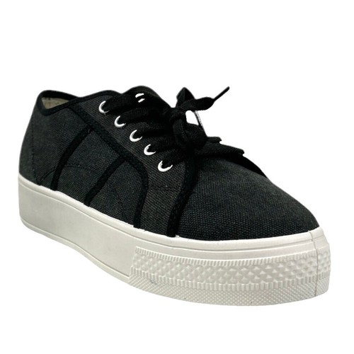 スニーカー MONCLER GLISSIERE LOW TOP SNEAKERS Moncler Glissiere Low-Top Canvas Lace-Up Sneaker in Black sz 6 | eBay