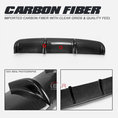 For Subaru BL BP 04-08 Legacy Carbon Fiber Rear Bumper Diffuser ...