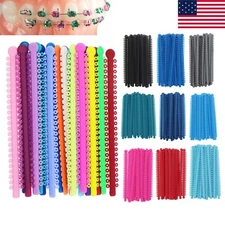 1000pc Orthodontic Ligature Ties Elastic Ligas Ortodoncia Rubber Bands Brackets