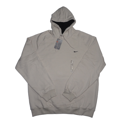 Nike Classic Fit Mens Hoodie Beige 