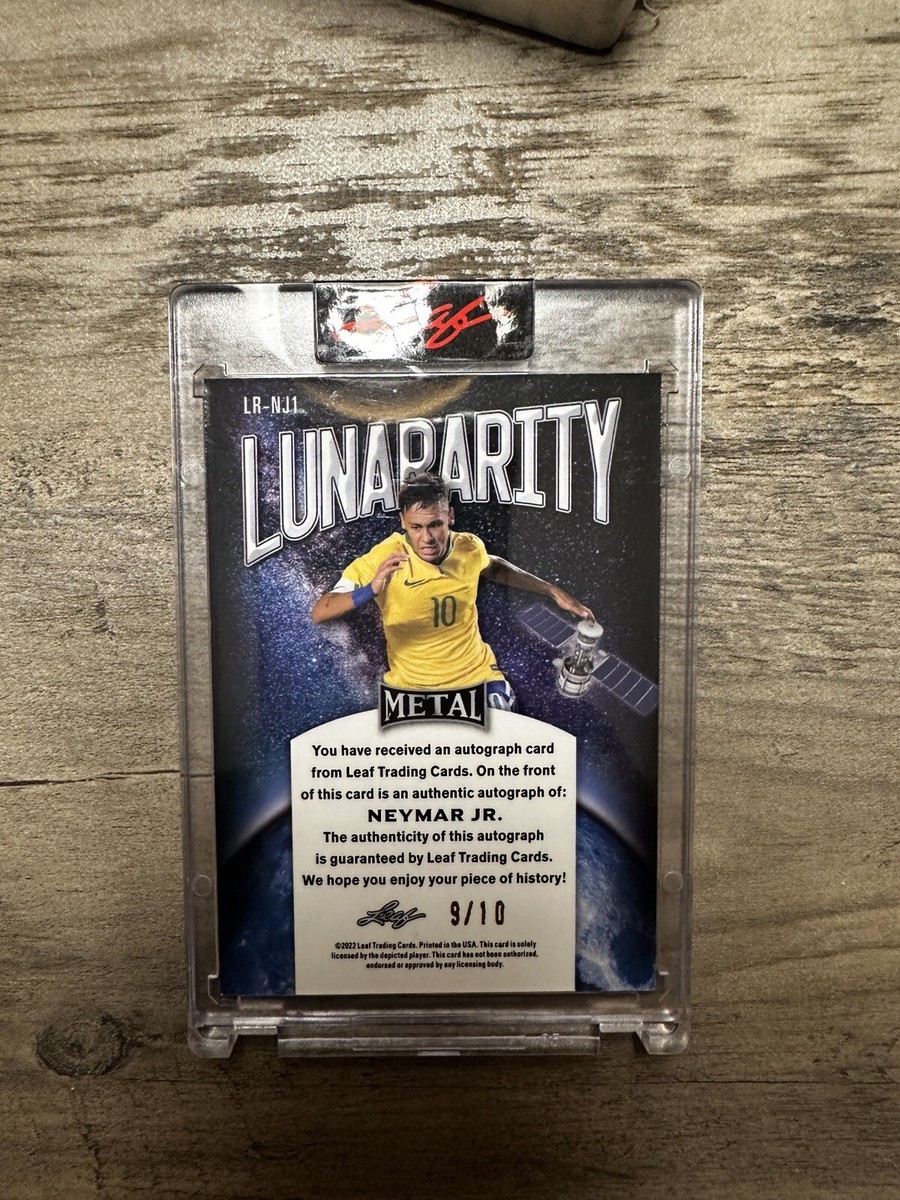 2023 Leaf l Ebay ネイマール 直筆サインカード 4枚限定 割引 Leaf