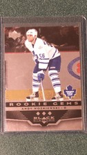 2005/06 UD Black Diamond Rookie Jems #149 Andy Wozniewski   Maple Leafs    Mint!