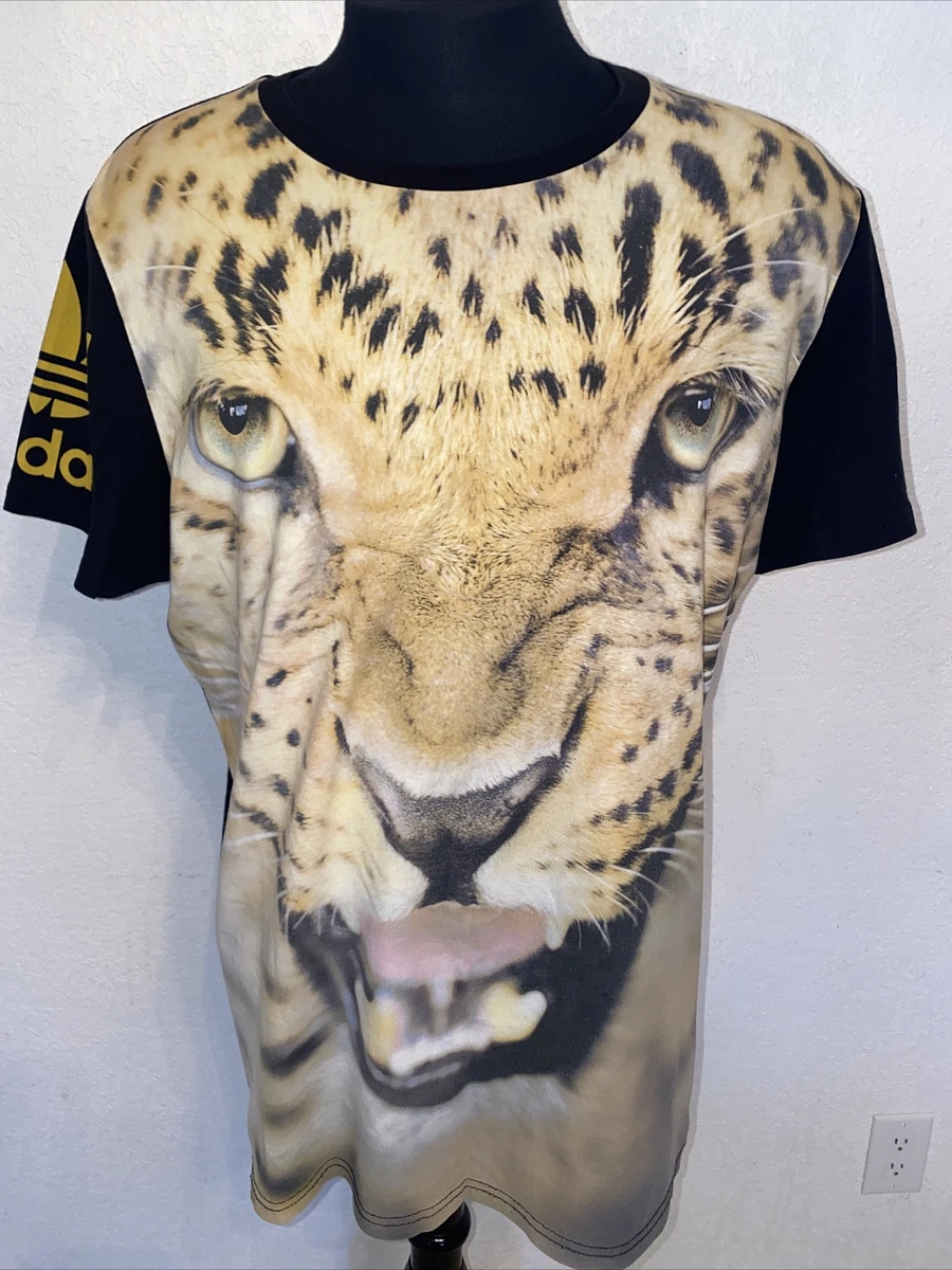 Adidas cheetah shirt hotsell