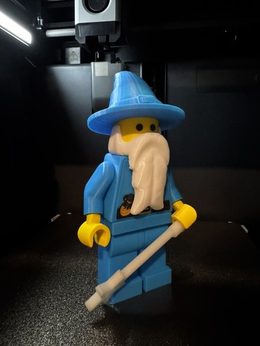 3D Printed LEGO Inspired -MAJISTO WIZARD 9" FIGURE - Picture 2 of 5