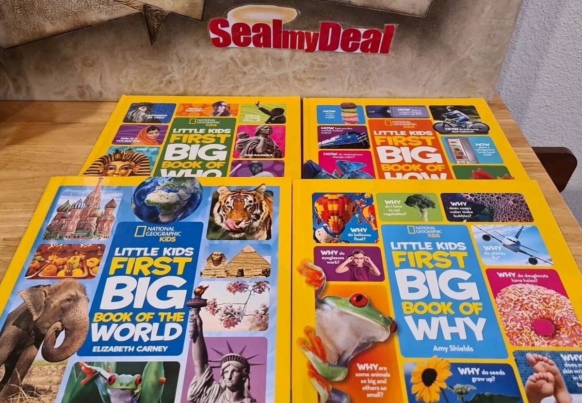 National Geographic Little Kids First Big Book Bundle: World, How