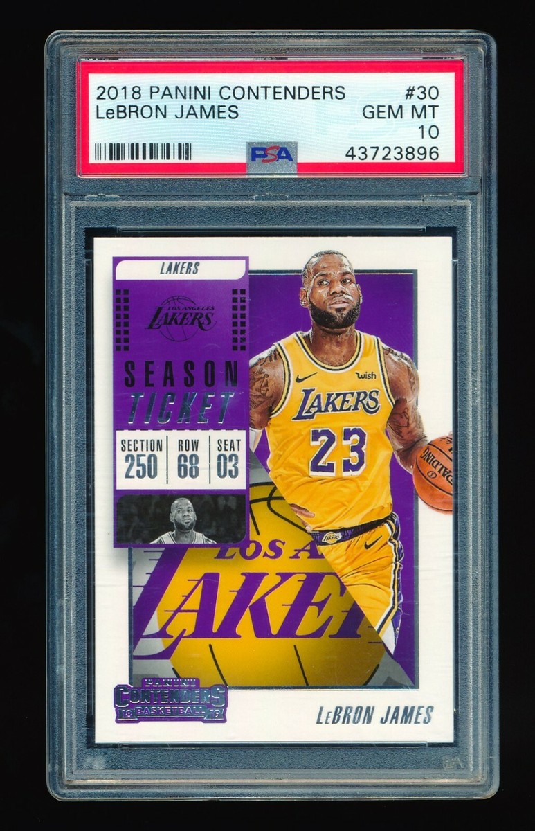 その他 Lebron James 2018 Contender Optic Silver LEBRON JAMES 2018-19 Panini OPTIC Contenders Holo Card #100