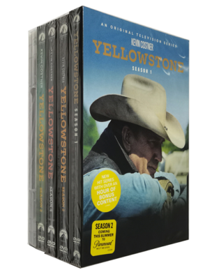 Yellowstone Season 1-5 The first four seasons DVD Box Set Free