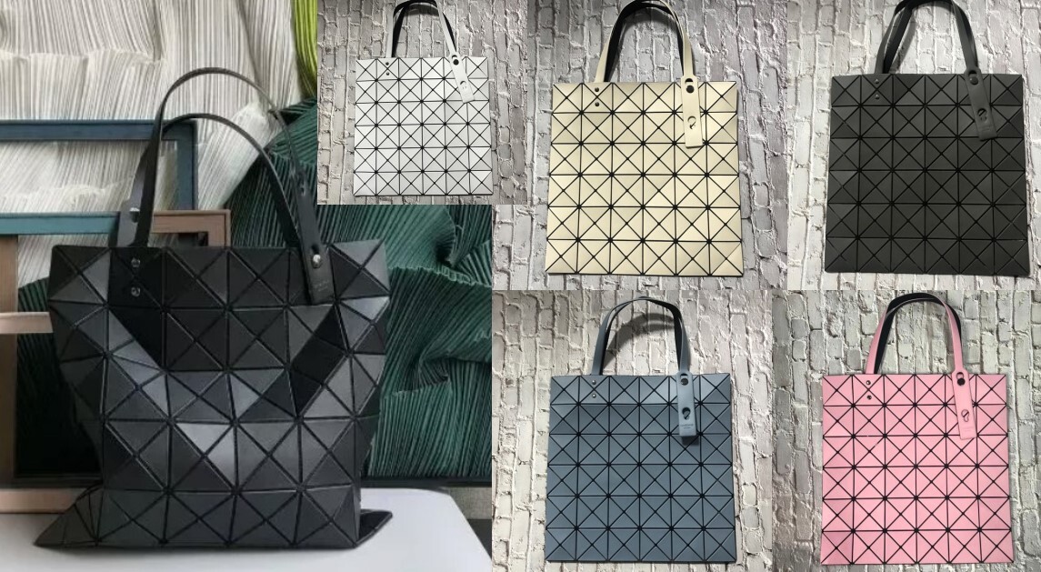 no tag chose 6color BAO BAO Issey Miyake Lucent Tote Bag no tag chose 6color BAO BAO Issey Miyake Lucent Tote Bag