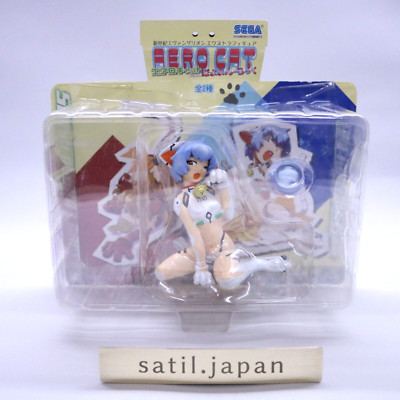 [USED] SEGA EVANGELION Extra Figure Aero Cat Feat. Poyoyon Rock Rei Ayanami