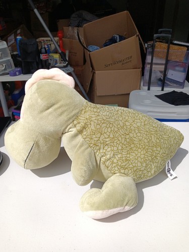 Toys R Us Plush Dinosaur Large Green Baby Bean Bag Soft Stuffed Animal 19" - 第 2/8 張圖片
