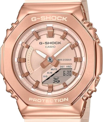 CASIO G-SHOCK GM-S2100PG-4AJF Pink-gold Shock-Resistant Women's Watch Resin