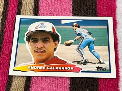 1988 TOPPS BIG #55 ANDRES GALARRAGA EXPOS NMMT SUPERSTARS BASEBALL CARD ! - Photo 1/2