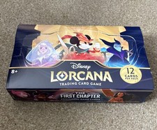 Disney Lorcana The First Chapter Sealed Booster Box 24 Packs English