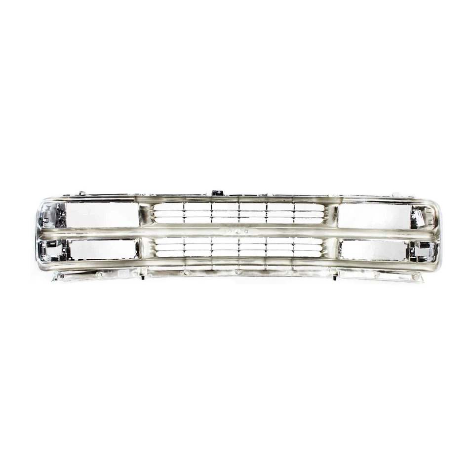 Grille Assembly For 1996-2002 Chevrolet Express 3500 Express 1500 Chrome Shell — 第 4/4 张图片