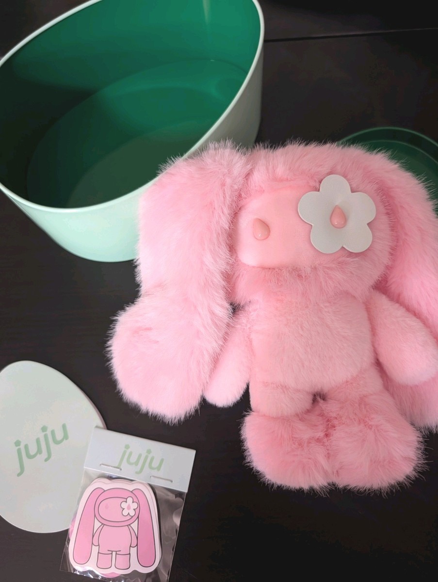 CJ Hendry JuJu Easter Pink Boo Rare Plush Collectible Stuffed
