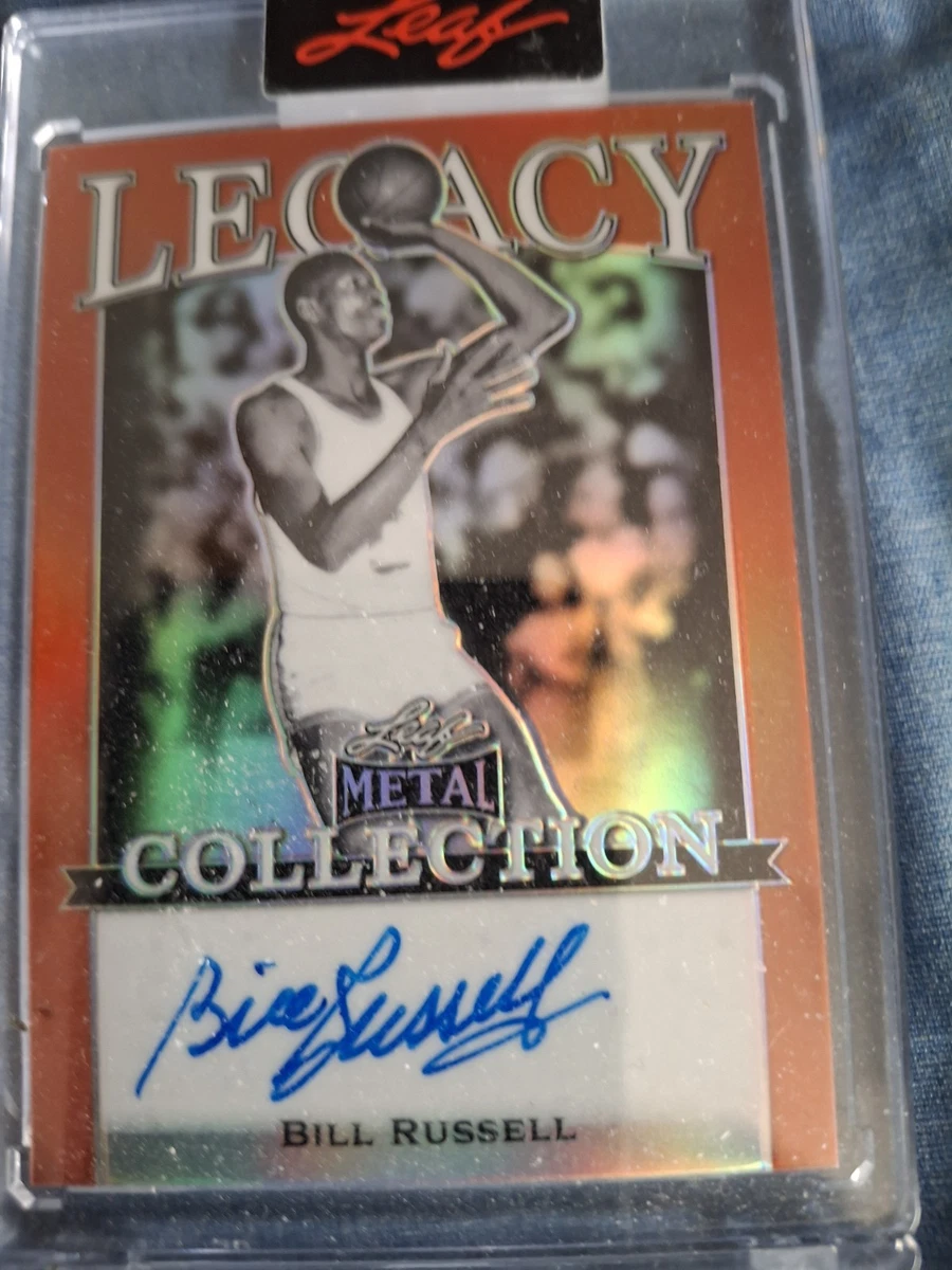 Bill Russell Autographed Basketball Trading Cards for sale | eBay