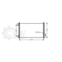 Kondensator Klimaanlage FüR Honda Accord VII Tourer 2.2I-Ctdi Bj.04-08