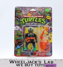 Make My Day Leo Teenage Mutant Ninja Turtles TMNT 1991 Playmates NEW SEALED