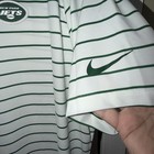 Nike New York Jets Polo Shirt Men’s XL Team Issued Striped White Green NEW — photo 3