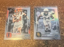 25 Bowman Chrome Refractor Hudson Clement Jayden Morgan Josh Cameron Dan O Neil