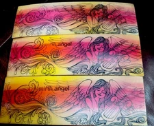 1-1960s Beautiful Vari Vue lenticular MIRTH ANGEL RARE HTF BOHO PICTURE 11x3.5: